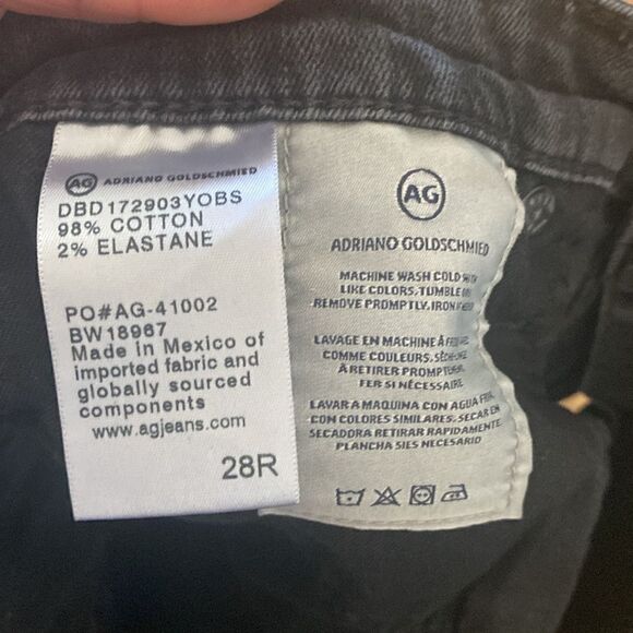 Size 28 Regular Rise Ag Adriano Goldschmied Skinny Jeans - Picture 3 of 5